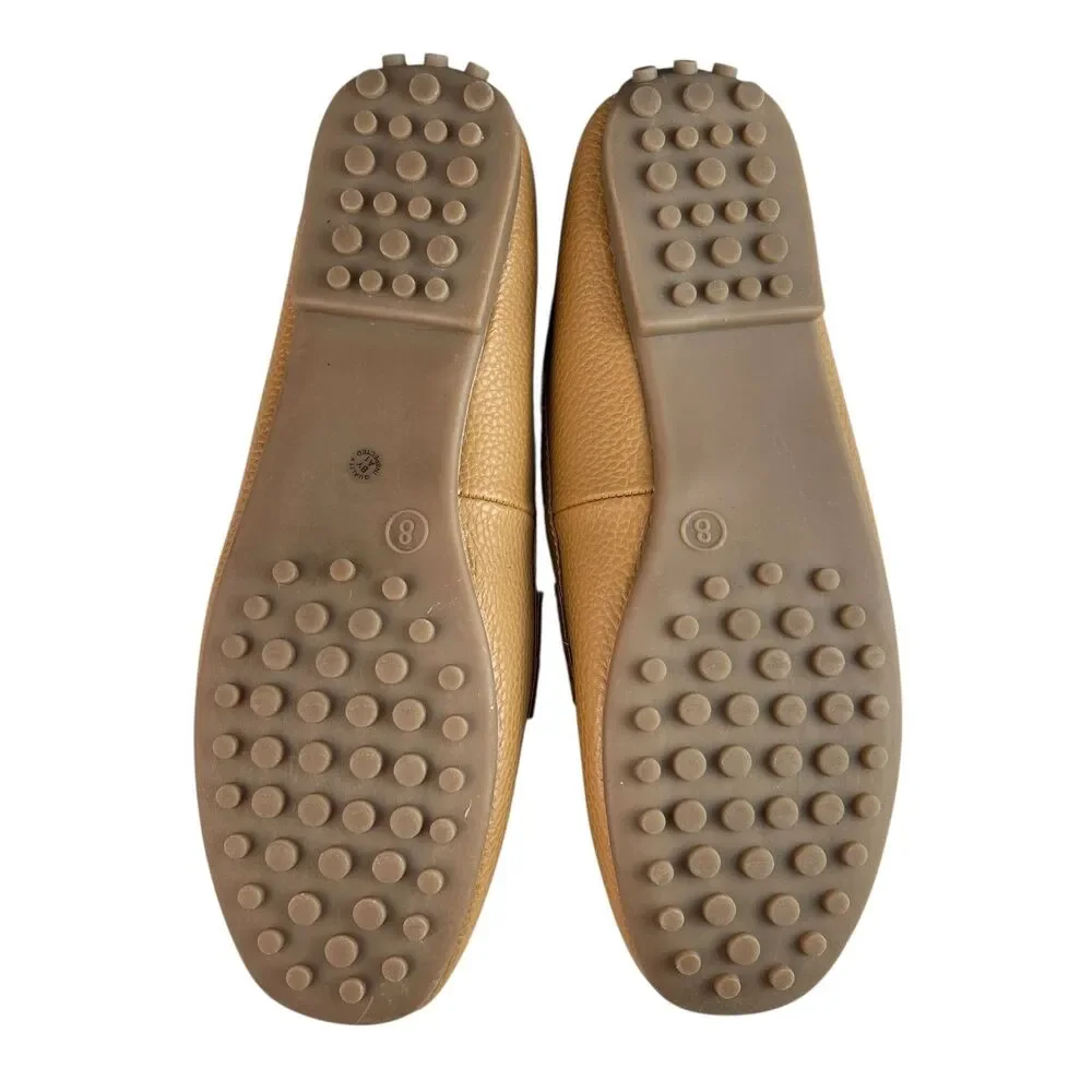 St. John’s Bay Women's Comox Loafers 8M Tan Slip‑On Comfort‎ Memory Foam Casual